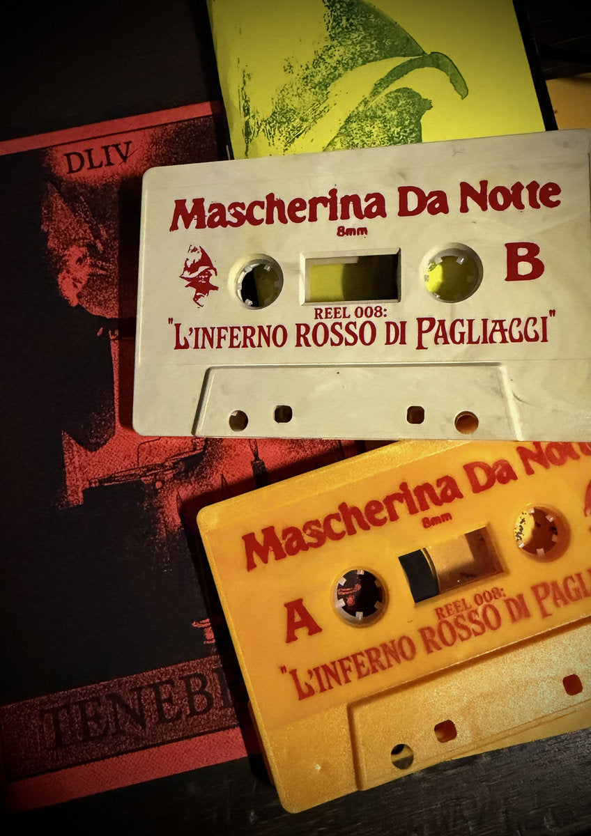 Mascherina Da Notte  - L'inferno Rosso di Pagliacci (Cs)